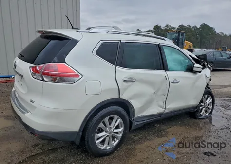 2016 Nissan Rogue S из США, поврежденный, VIN KNMAT2MT2GP682148